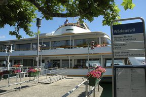 Schiff «Wädenswil» bei Wädenswil am Schiffsteg